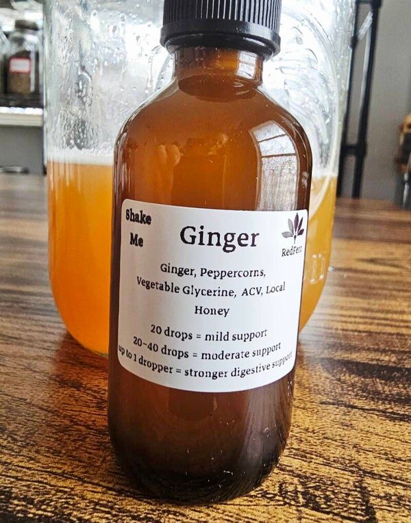 Ginger Extract — handmade with local Florida honey by RedFern