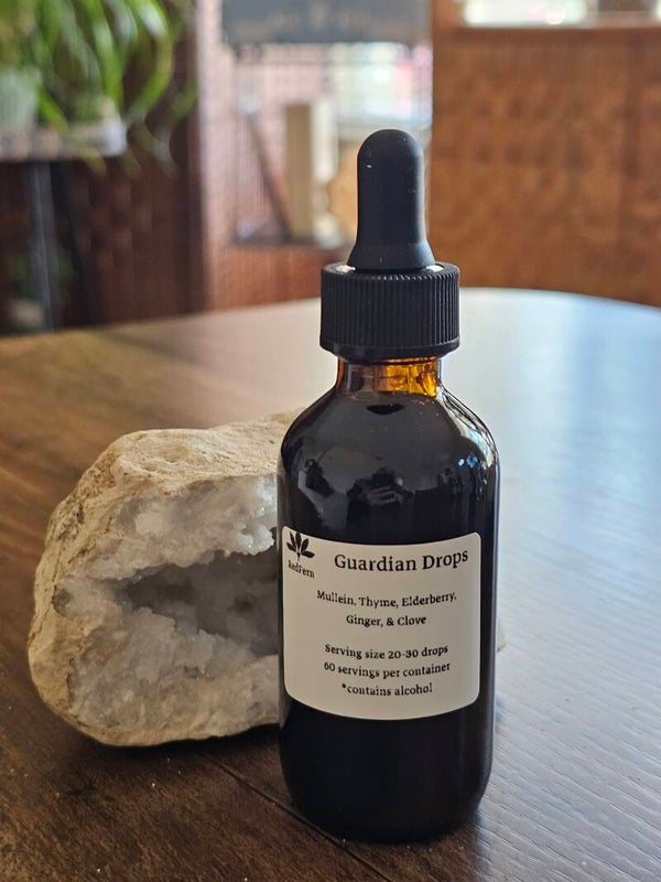 Guardian Drops — handmade elderberry antiviral drops by RedFern